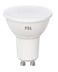 FSL GU10 Lampadina LED - 6W 4000K 530LM 100° CRI>80 Antiriflesso