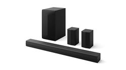 LG DS60TR - Soundbar, Bluetooth, 440 W, 5.1 canali con subwoofer, altoparlanti posteriori, Dolby Digital, DTS Digital Surround, nero