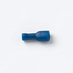 Merriway BH07511 - Connettori a crimpare per cavi elettrici, 15 A, 6,3 mm, femmina, completamente isolati