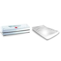 Magic vac V952PK1 Alice, Bianco & Magic Vac Confezione 50 Sacchetti Sottovuto 30X40 Cm