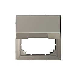Adaptador elegance-DLife con tapa Niquel
