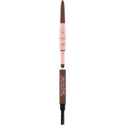 Catrice All In One Brow Perfector Eyebrow Pencil, No. 020, Brown, Long-Lasting, Covering, Defining, Natural, Vegan, No Microplastic Particles, Nanoparticles Free, No Perfume, Pack of 1 (0.4 g)