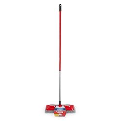 TONKITA | Magnum, Brosse à Sol avec poignée réglable, avec arrêt-Tissu, Poils denses et inclinées, Brosse pour Chiffon Humide et Sec, Nettoyage du Sol - Fabriqué en Italie
