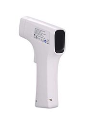 ALICN Thermomètre Infra-Rouge Sans Contact Frontal avec affichage LED, alarme de fièvre et fonction de mémoire pour adultes et nourrissons