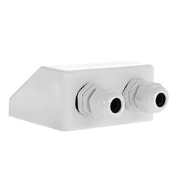 Offgridtec teto pasaventanas 2 Heavy Duty branco ABS quádruplo para caravanas Caravan barcos solar, 1 peça, 006575