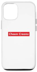 Custodia per iPhone 13 Pro Cheem Creams Errore ortografico Divertente crema di formaggio ortografia sbagliata