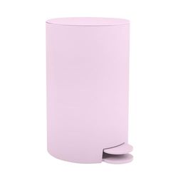MSV, Poubelle à cosmétiques Modèle Osaki, 3 litres, Couvercle, Poubelle à Pédale pour Toilettes Salles de Bain, Compact, Petit Espace, avec Récipient intérieur Amovible, Bleu