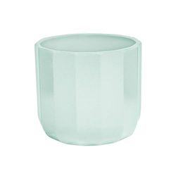 Ivyline Planterare, Keramik, Mint Geo, 15 x 15 cm