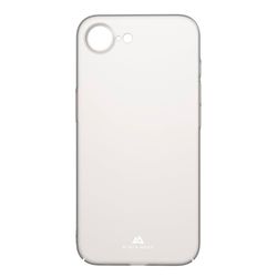 Black Rock Carcasa Ultrafina para iPhone 16e (Carcasa Trasera semiflexible, Delgada, para Carga inalámbrica, Bordes elevados, Transparente, Transparente