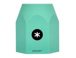ANTARTIK Celeste Coal Lavanda en Minta sexagonal siliconen, 95 x 85 x 85 mm