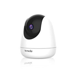 Tenda Indoor Security Camera,2K Wired/Wireless WiFi IP Camera,360° Home Smart Baby Monitor Pet Dog Camera,12M Night Vision,2-Way Audio,Smart Tracking,AI Human/Motion Detection(CP6)