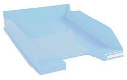 Exacompta - Ref. 113209D - 1 Combo Midi Bee Blue letter tray - for A4+ format documents - dimensions 34.6 x 25.5 x 6.5 cm - color light blue