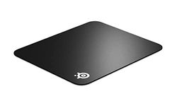 SteelSeries QcK Hard - tapete de rato para jogos - textura da superfície melhorada - tamanho M