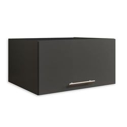 Laundreezy Machine à Laver, Anthracite – Armoire à Poser pour Un Espace de Rangement supplémentaire dans la buanderie, Bois d'ingénierie, 67,5 x 38 x 67,5 cm