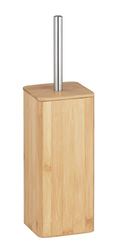 Wenko Bambusa Brush Holder, metal, Wood, 37,5 x 11 x 11