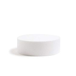 DECORA, 0173816 Alvo redondo de poliéster embalado individualmente, ideal como boneco para fazer bolos de chão, bordas retas, Ø 35 x H 10 cm.