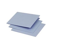 Clairefontaine 16139C Pack (met 25 dubbele kaarten pollen, gevouwen, 116 x 116 mm) 210g, lavendelblauw