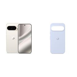 Google Pixel 10 Pro - Unlocked Android Smartphone with Gemini, Triple Rear Camera System, 24+ Hour Battery and 6.3" Super Actua Display - Porcelain, 128GB+Case