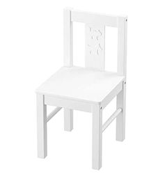 Ikea Kinderstuhl in weiß KRITTER-Silla Infantil, Color Blanco, Madera, Map(Language_Tag-> De_de)