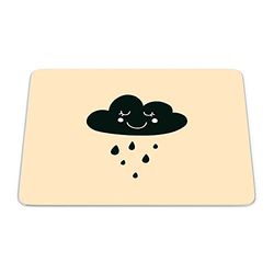 Bonamaison, Rectangle Pop Art Digital Printed Mouse Pad, Non-Slip Base, for Office and Home, Size: 22 x 18 cm