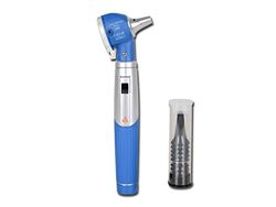 Heine Otoscopio mini 3000 LED F.O. D-008.70.110, AzulEn caja de cartón