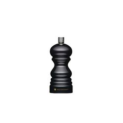 MasterClass Moedor de pimenta ou sal com tampa intercambiável, plástico, preto, 12 cm