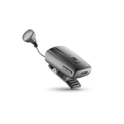 cellularline - BTCLIPARDP - Auricolare Bluetooth Riavvolgibile con Clip - Durata Batteria 7h - Ricarica 1,5h - Connessione a 2 Cellulari