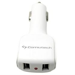 Comutech 861305 Cargador 12/24 V 2 x USB WB