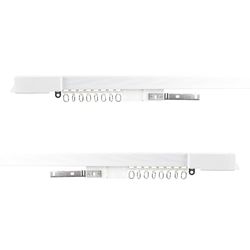 PNI Binario per tende, tendaggi PT9234S lunghezza 4 m, compatibile con motore intelligente SafeHome PT923