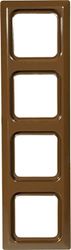 Opus 560.704.08 bruin kanto frame, 4-f, br kunststof