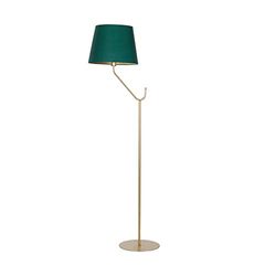 MILAGRO Staande lamp vloerlamp plafondschijnwerper Victoria retro staande lamp groene woonkamerlamp industriële vloerlampen vintage slaapkamer woonkam