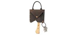 Bison 1879 Set de haches de Trekking - avec Un équipement utile (Briquet + Pierre à aiguiser Duo) pour Les déplacements