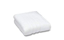 Catherine Lansfield Zero Twist, Pair gant de bain, Blanc