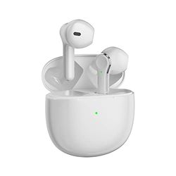 Bluetooth-hoofdtelefoon, draadloos, in de oormodus met leds en kleine ruisonderdrukking, USB-C, geïntegreerde microfoon voor iPhone en Android