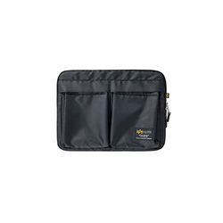 Alpha Industries Unisex's Label Notebook Practical Laptop Bag, Black, M
