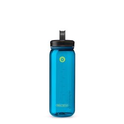 HydraPak RECON - Borraccia d'Acqua in Plastica Riciclata al 50%, Eco-Friendly e Senza BPA, Tappo a Vite a Flusso Regolare, Facile da Trasportare (750 ml, Blu)