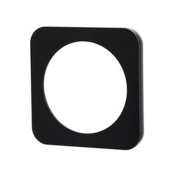 Wandbord met 1 sleutel, Duitse/Franse stijl, gemaakt van stevig zwart kunststof, ideaal voor een modern en minimalistisch design in elk type interieur.
