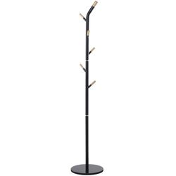Alexandra House Living Perchero Negro 34 x 172 cm