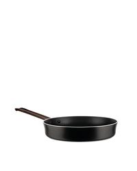 Alessi Long-Handled Frying pan, 20 cm, Nonstick, Steel, Brown