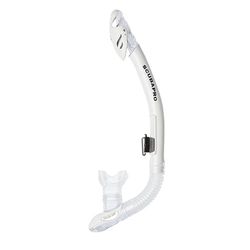 Scubapro Fusion Dry Tuba, WHT drukregelaar set voor duiken in koud water, uniseks, volwassenen, wit, één maat