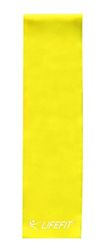 LIFEFIT Banda elástica Unisex para Adultos, Color Amarillo, 0,45 mm