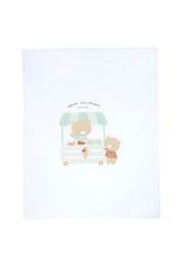 Chicco, Couverture pour Bébé, en Coton Doux, Idéale pour le Printemps et l'Automne, Idées Cadeau Naissance, Designed in Italy