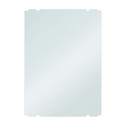 Radex 85010500 beschermende wand, methacrylaat, 5 mm dik, 50 x 70 cm, transparant, modulaire serie, perfect voor kantoren en winkels