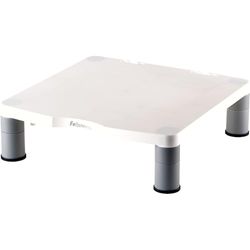 Fellowes - Suporte elevador para monitor de computador de mesa e portátil, cinzento