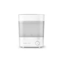 Philips Avent SCF293/00 Steriliser for up to 6 Baby Bottles, Teats and Accessories, Vaporiser Baby with Modular Design, Integrated Drying Function, White