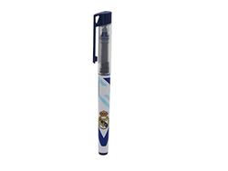 Real Madrid - Rollerball met vloeibare inkt, met dop, witte en blauwe kleur, officieel product (CyP-merken)