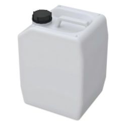 Bidon Bohlender® 5 l, filetage S55 (DIN51), PE-HD, dimensions L x l x H mm 190 x 150 x 235