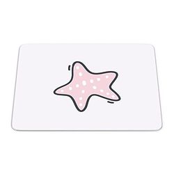 Bonamaison, Rectangle Pop Art Digital Printed Mouse Pad, Non-Slip Base, for Office and Home, Size: 22 x 18 cm