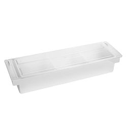 Garcia de Pou Condiment Container 3 Compart, Zilver, 49,5x15,7x9 CM