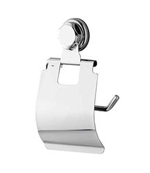 Compactor, Porte Papier hygiénique, Acier laqué Epoxy, Argent, 14,8 x 3,3 x 22,5 cm, RAN7806, Chromé